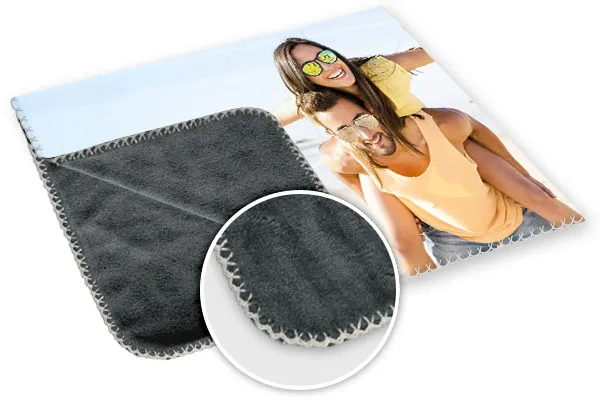 Coperta personalizzata dettaglio