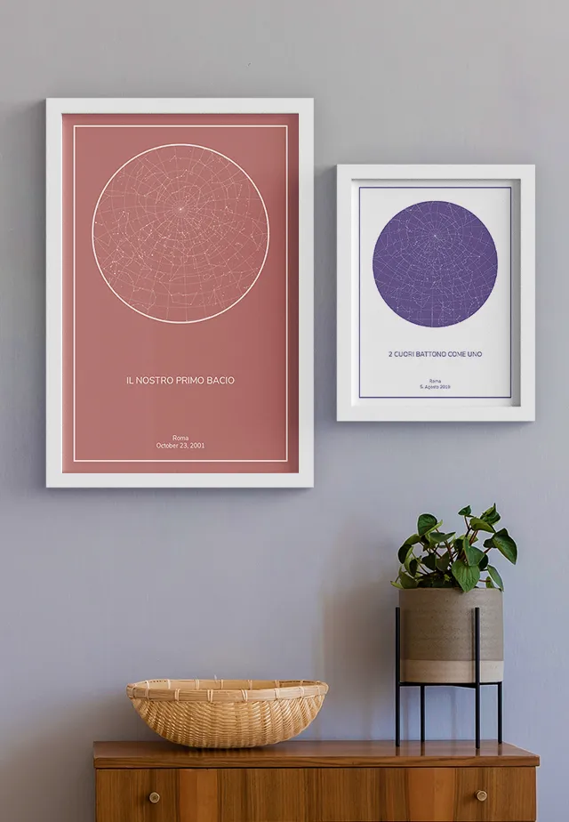 Mappa stellare personalizzata 