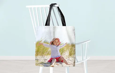 Borsa tote personalizzata visione completa