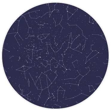 La creazione della tua mappa stellare personalizzata non potrebbe essere più semplice