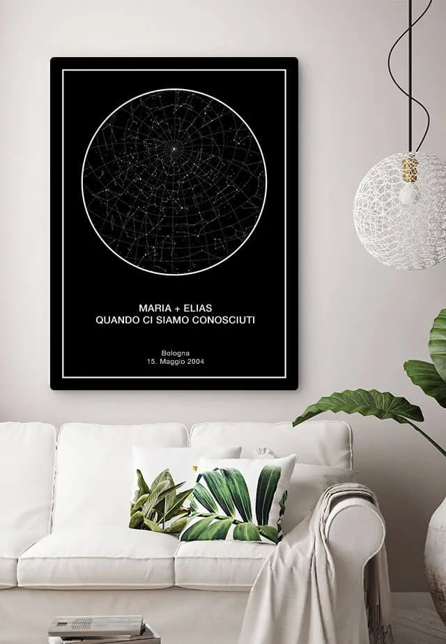 Mappa stellata personalizzata