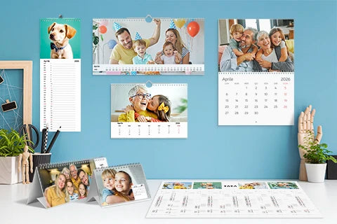 Calendario personalizzato con le tue foto