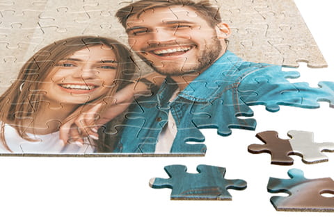 Puzzle con foto personalizzata in dettaglio