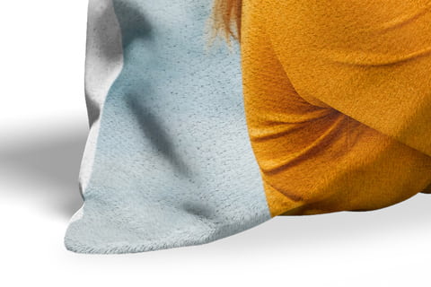 Cuscino personalizzato con foto vista dettaglio
