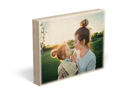 Stampa foto su legno